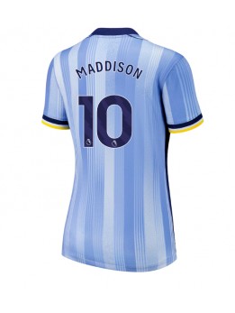 Billige Tottenham Hotspur James Maddison #10 Bortedrakt Dame 2024-25 Kortermet